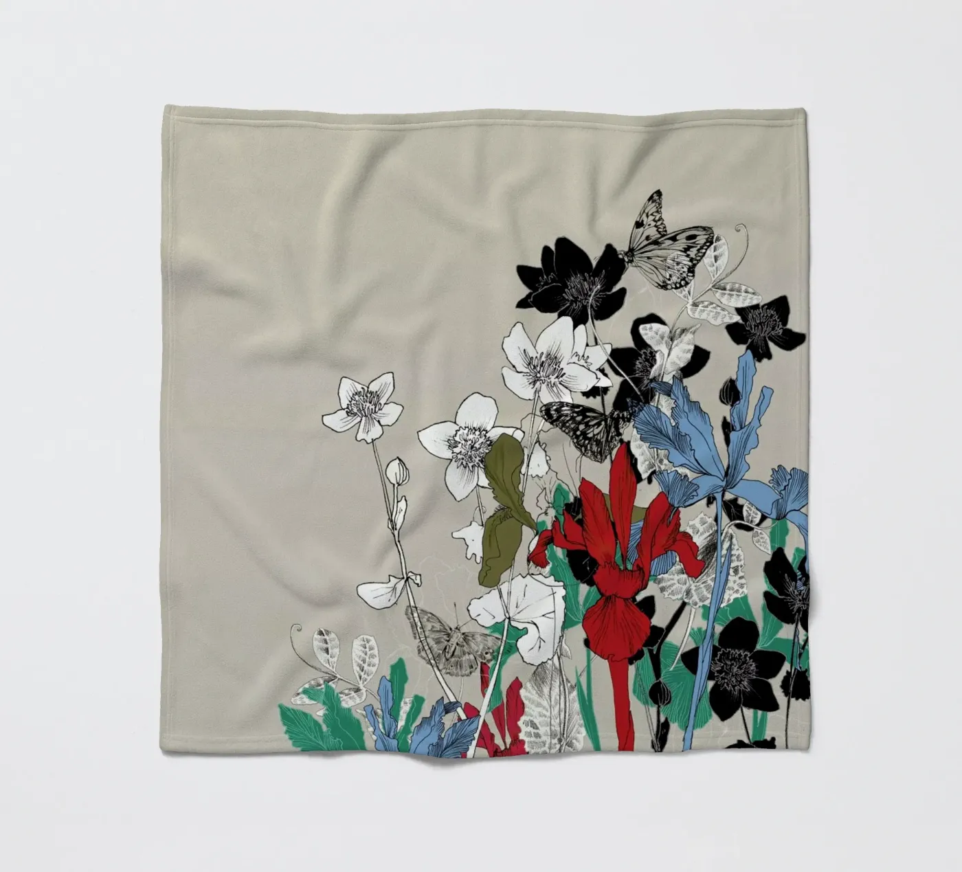 Evergrowing plaid polaire de La Scarlatte