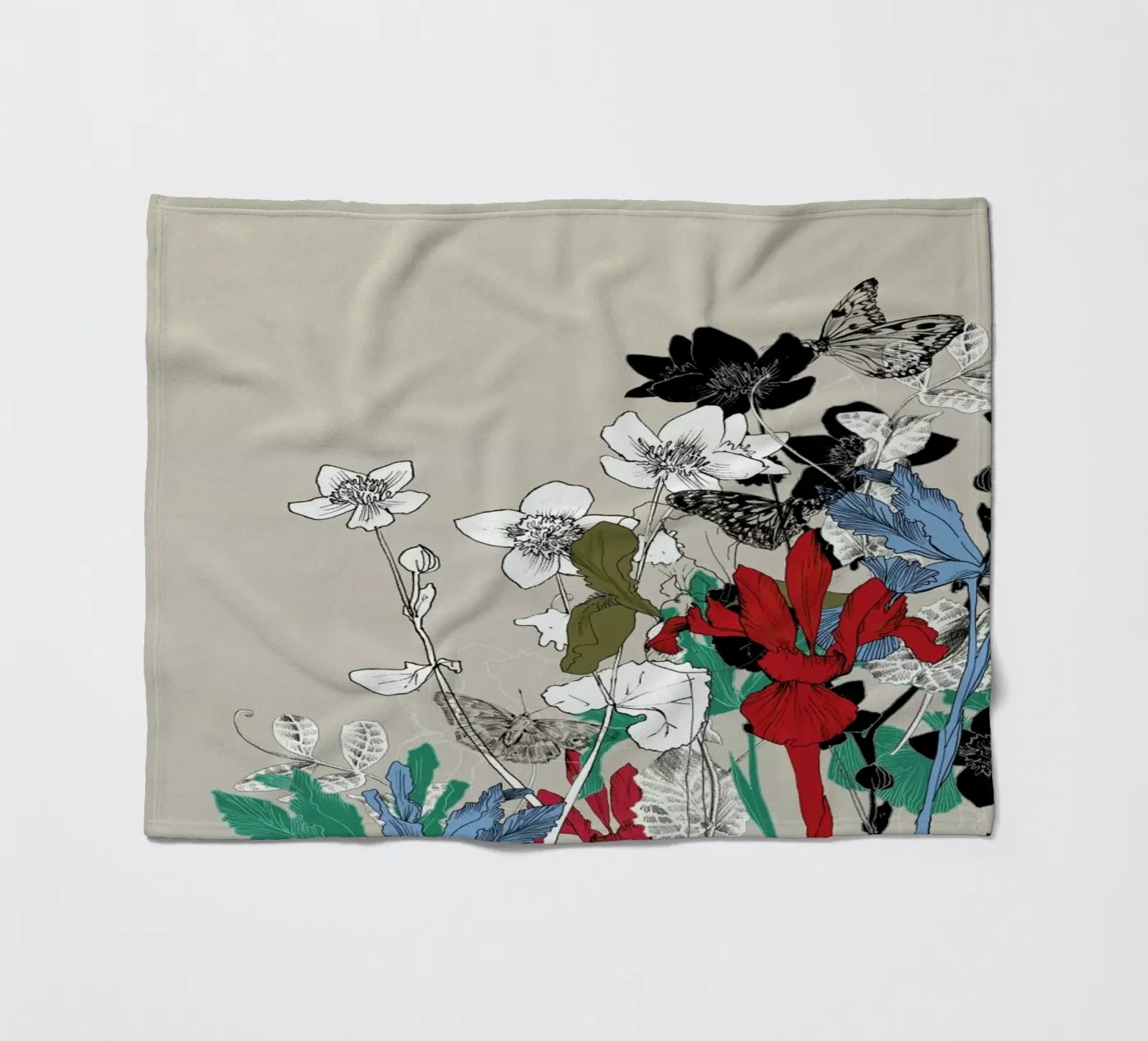 Evergrowing plaid polaire de La Scarlatte