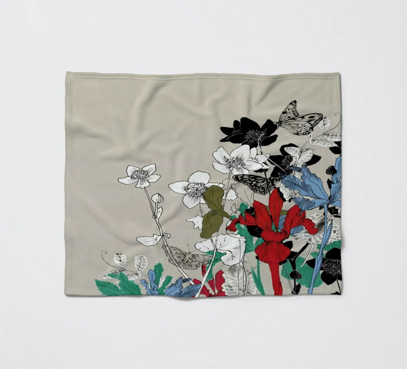 Evergrowing plaid polaire de La Scarlatte