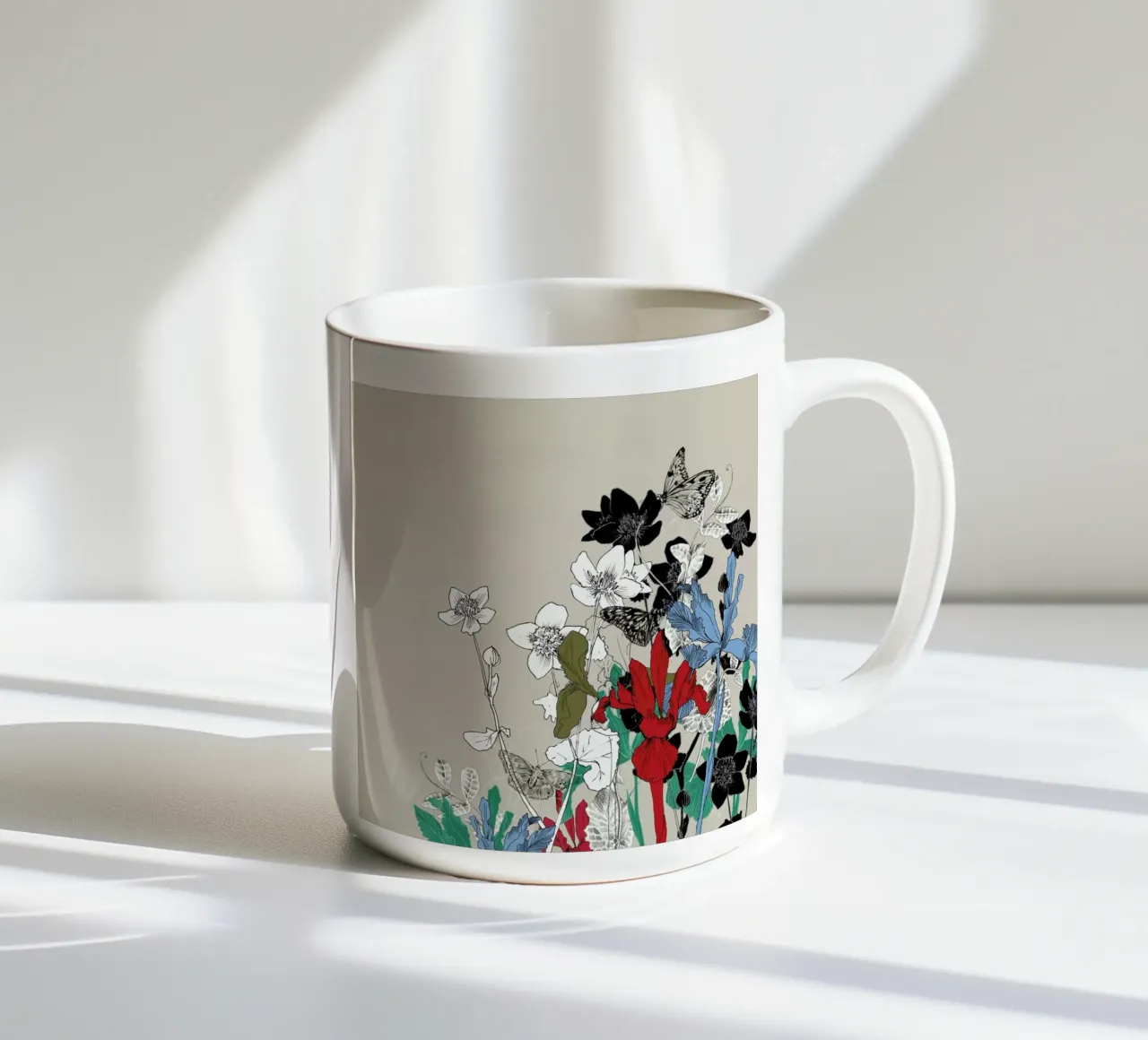 Evergrowing tazza in ceramica da La Scarlatte