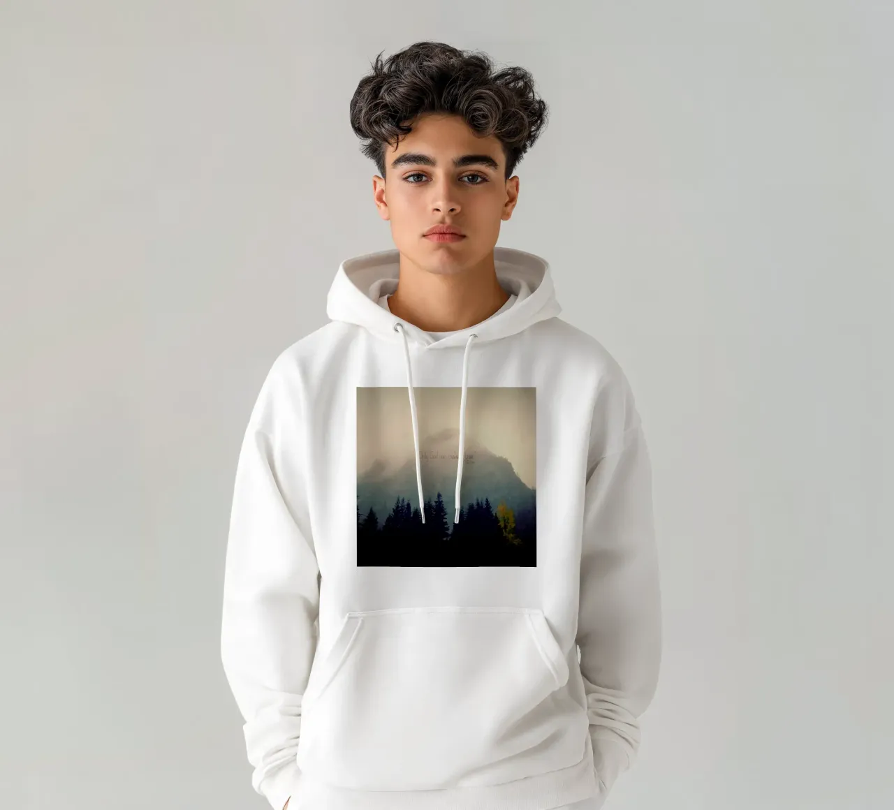 Only God Can Make A Tree hoodie by Robin Delean