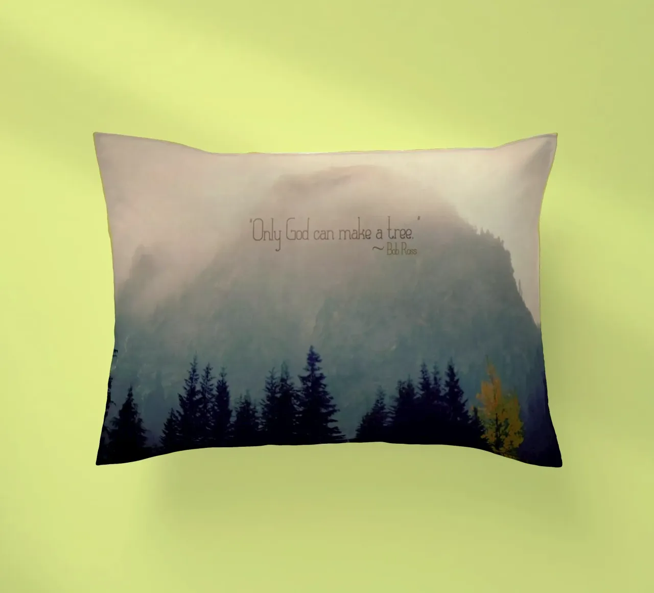 Only God Can Make A Tree cuscino da Robin Delean