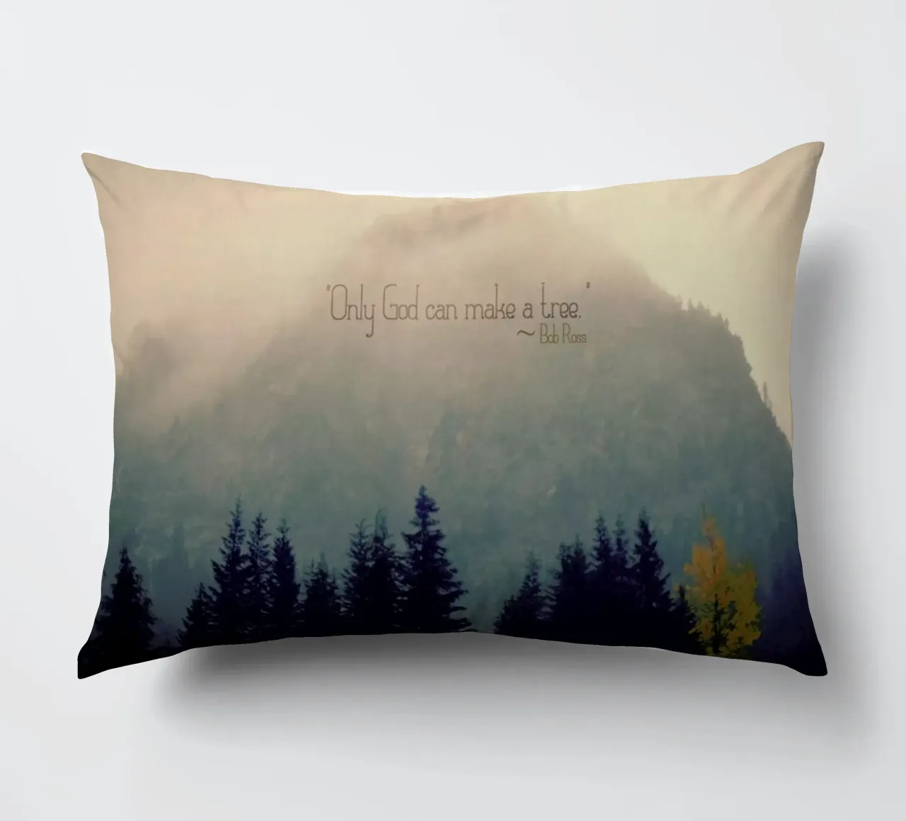 Only God Can Make A Tree cuscino da Robin Delean