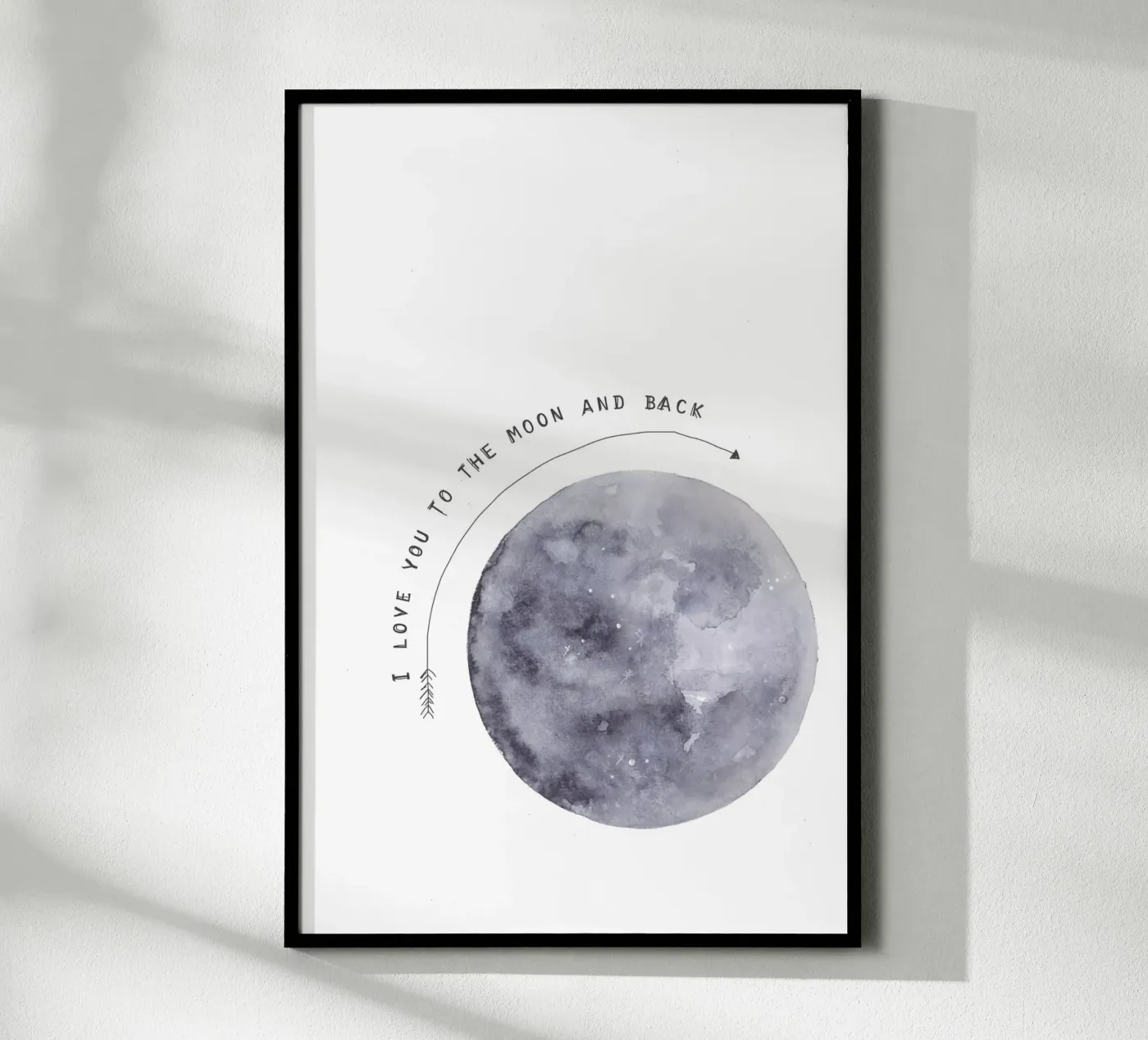 Moon poster by KRUTH DESIGN