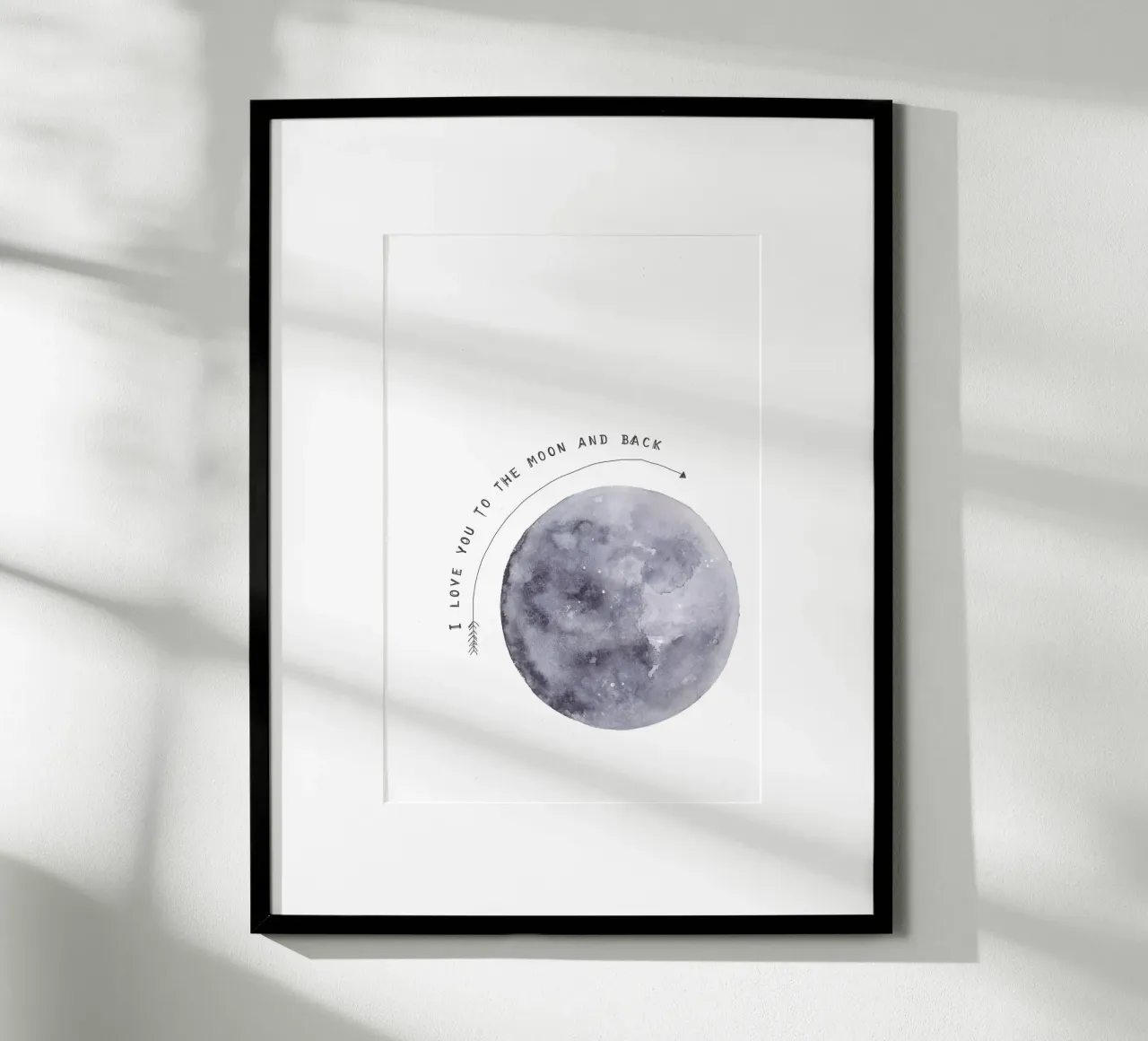 Moon poster da KRUTH DESIGN