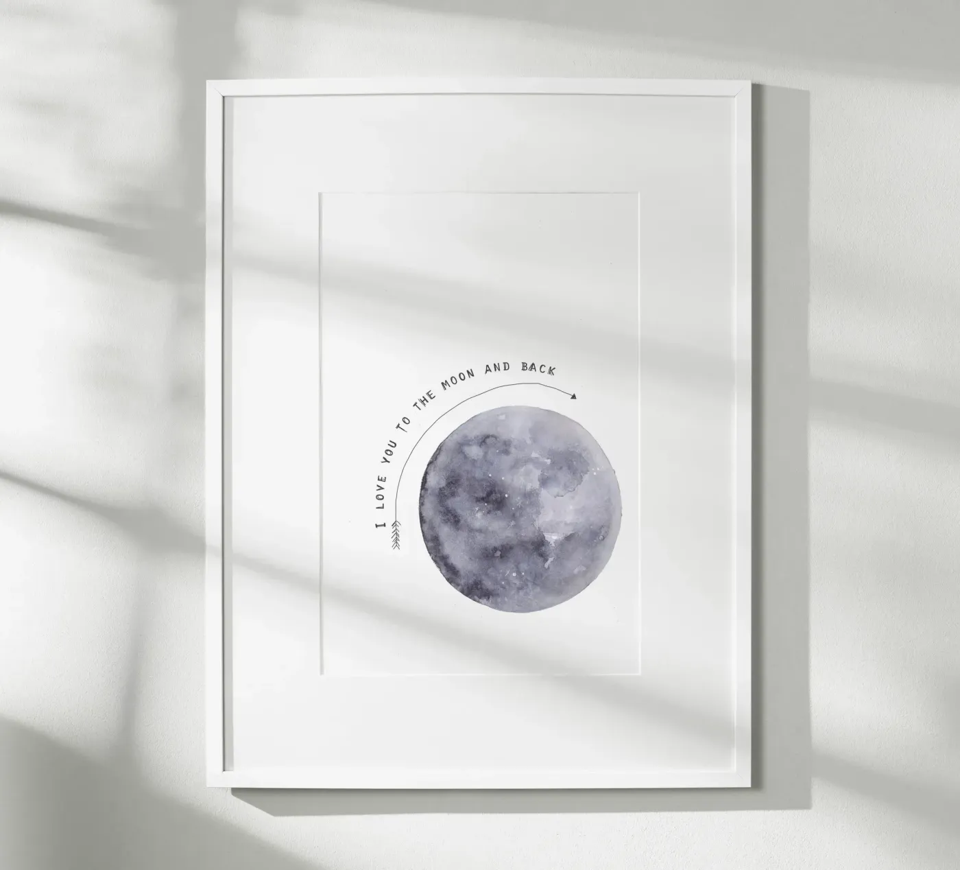 Moon poster van KRUTH DESIGN