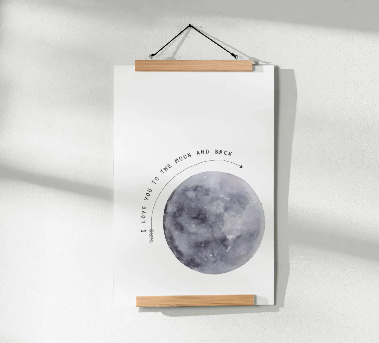 Moon poster da KRUTH DESIGN