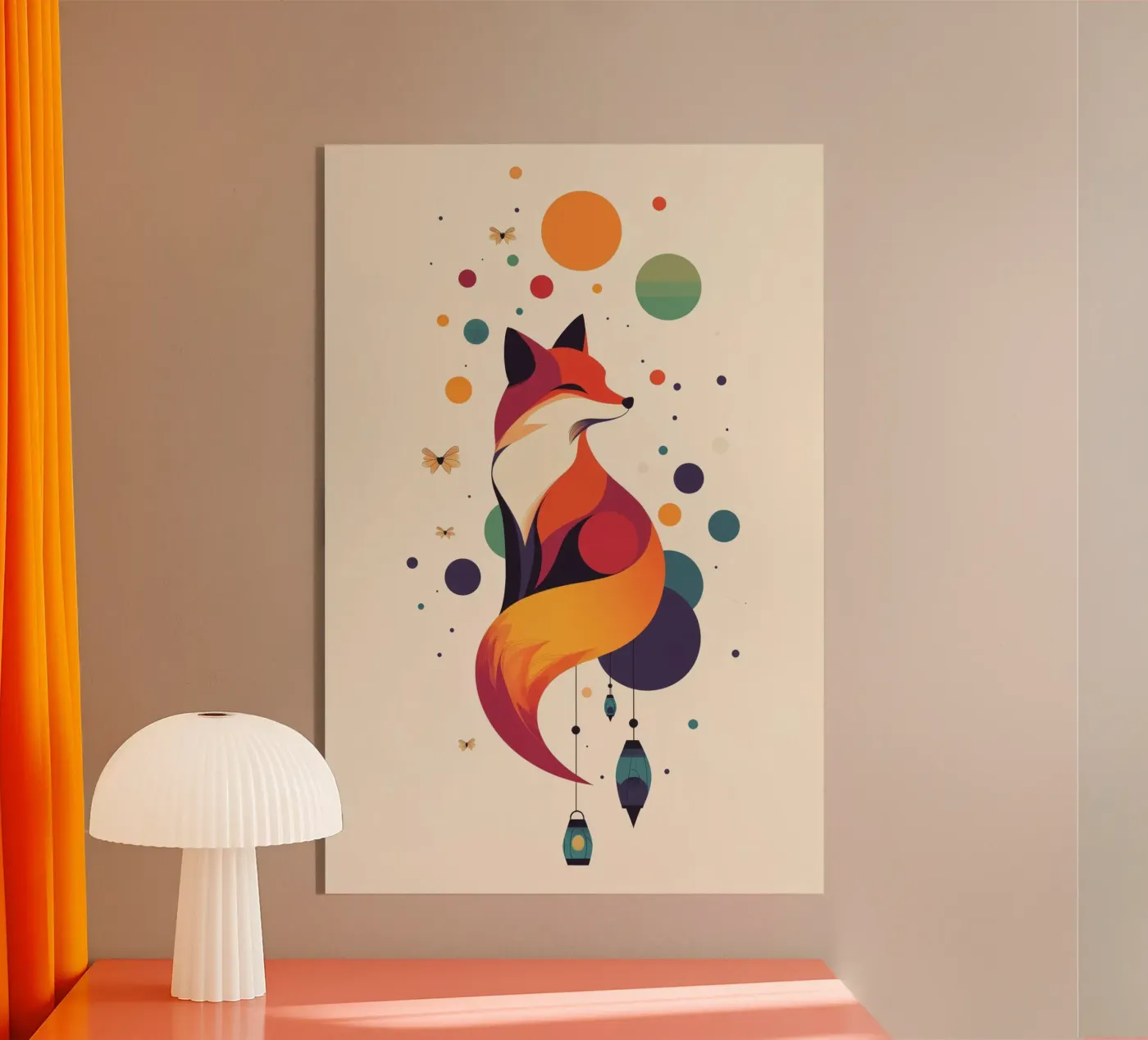 Dream fox acryl van DreamPixel