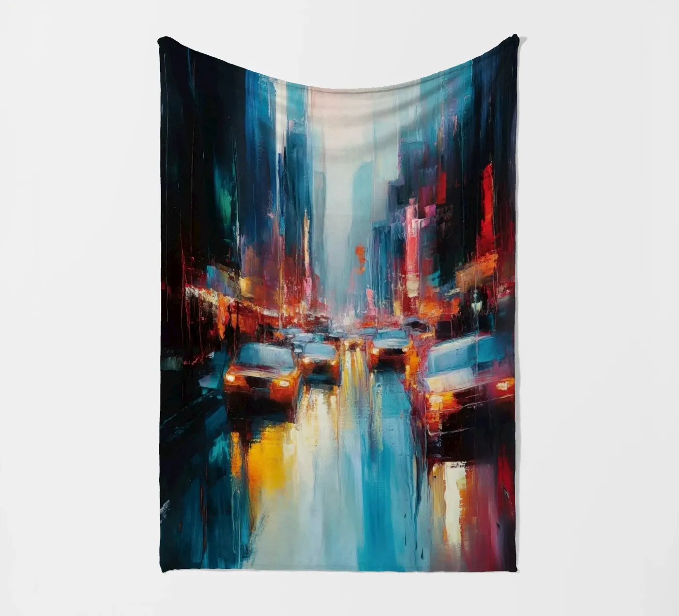 NYC Fleecedecke von Art Unleashed