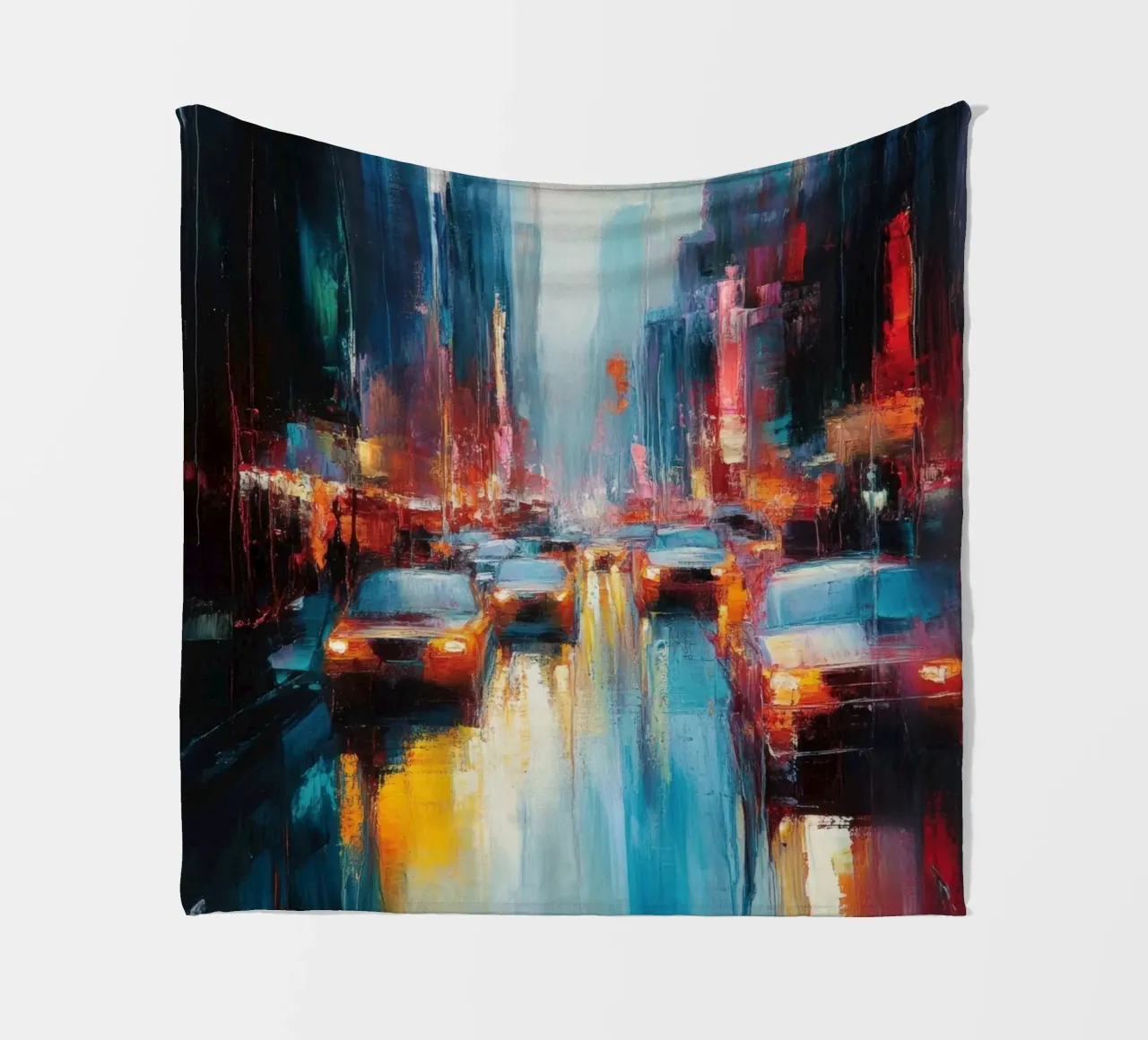 NYC Fleecedecke von Art Unleashed