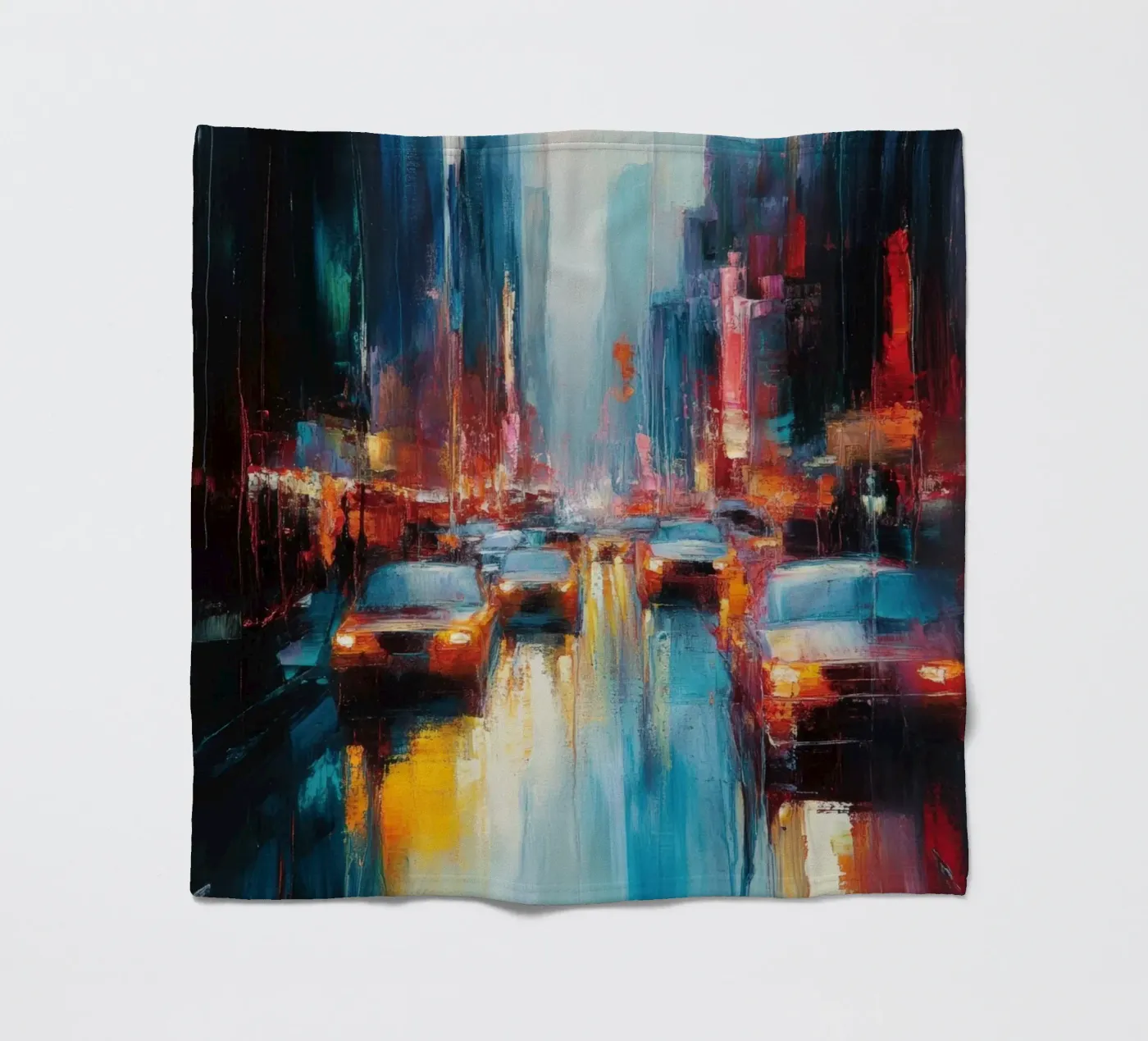 NYC Fleecedecke von Art Unleashed