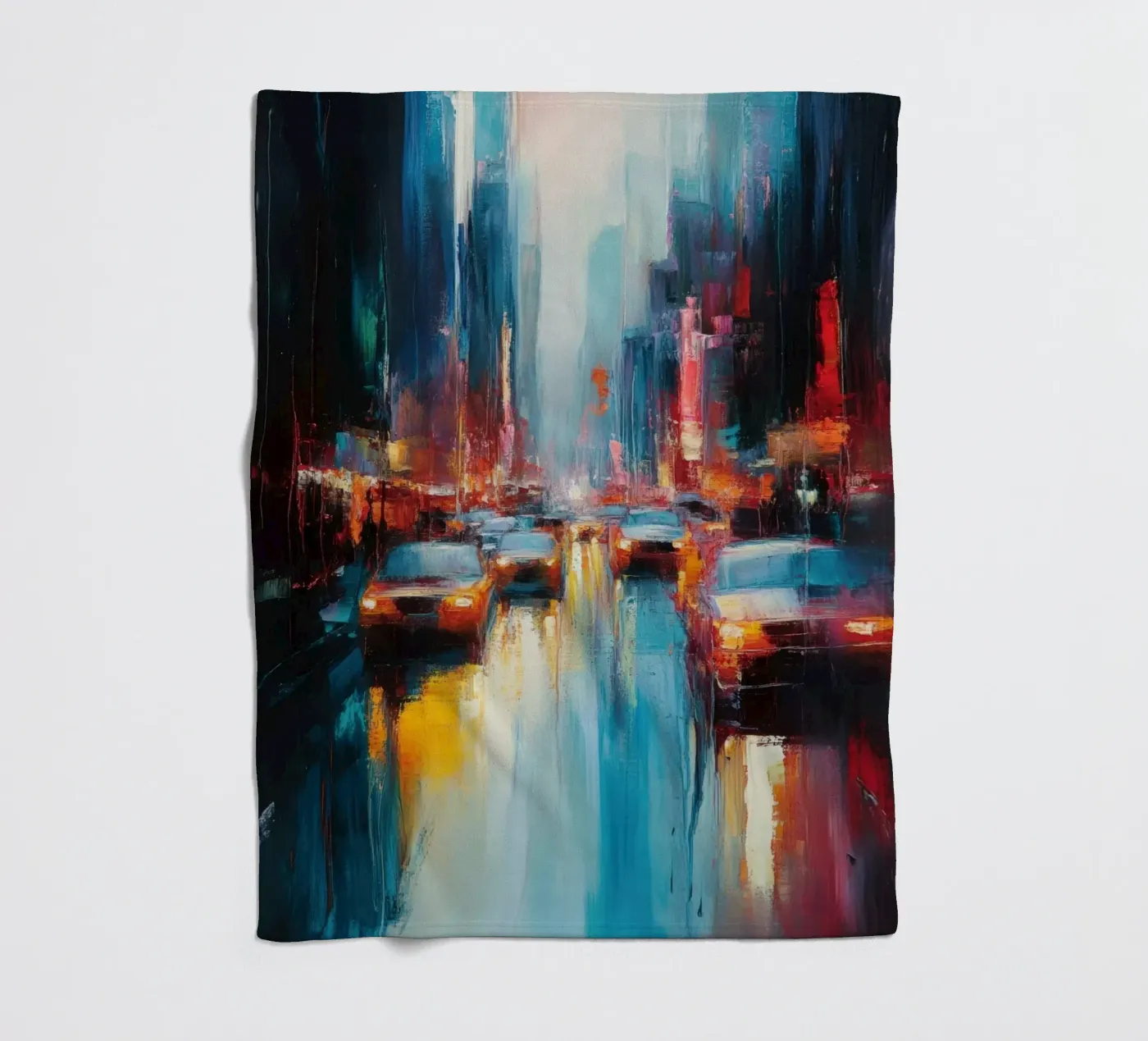 NYC Fleecedecke von Art Unleashed