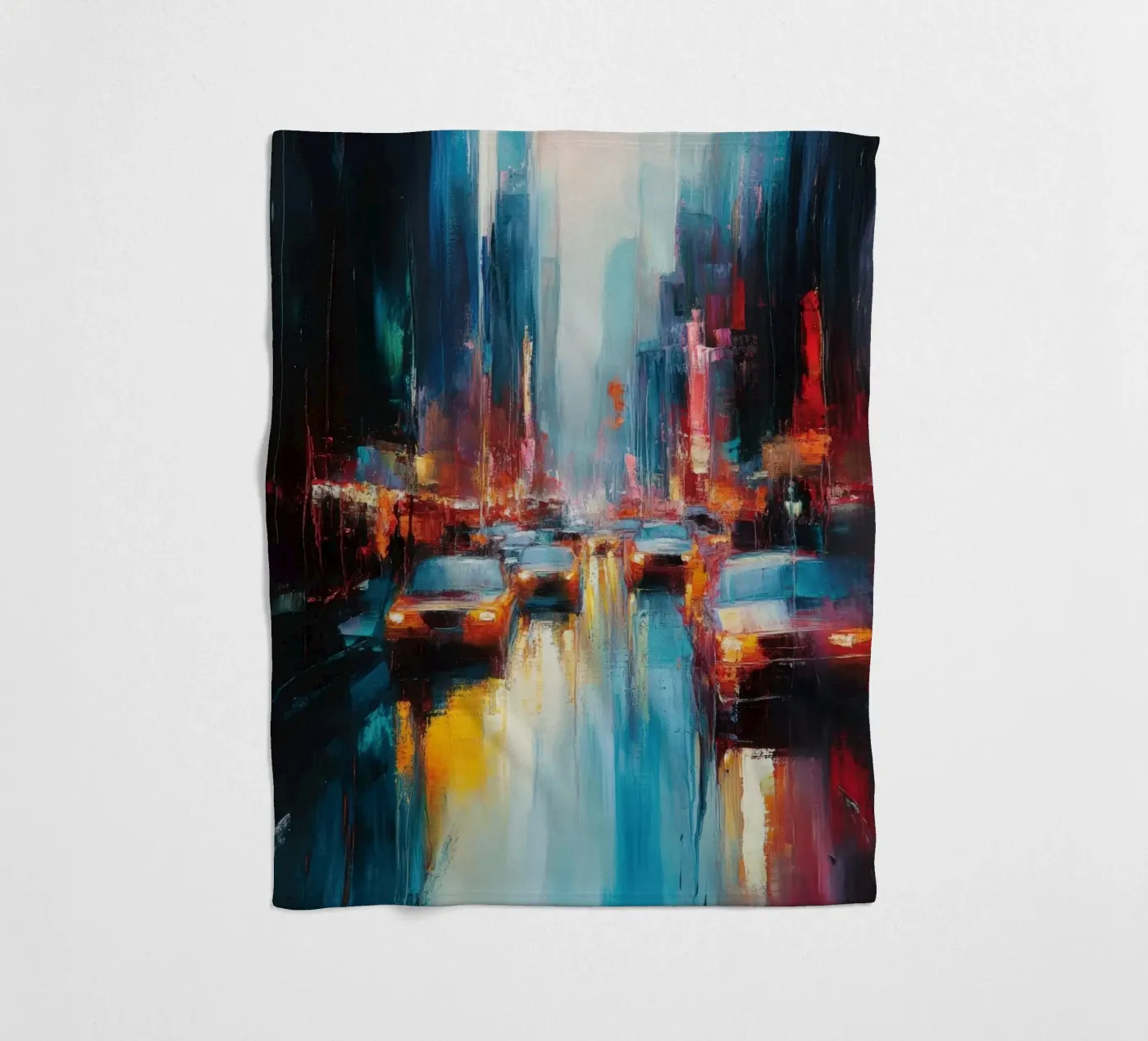 NYC Fleecedecke von Art Unleashed