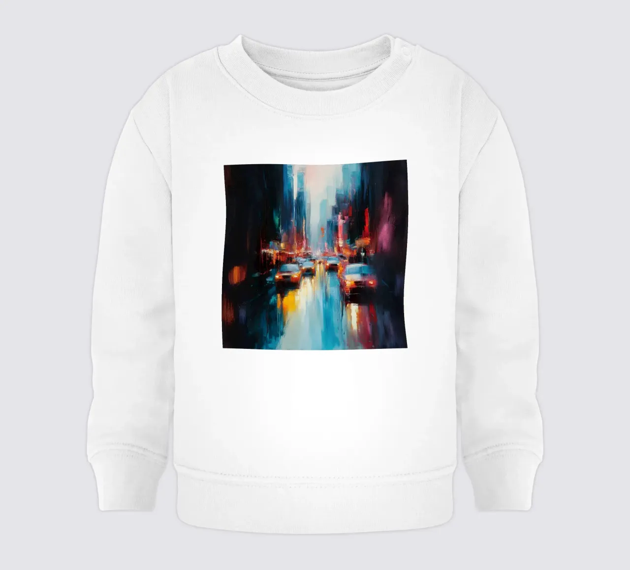 NYC felpa neonato da Art Unleashed