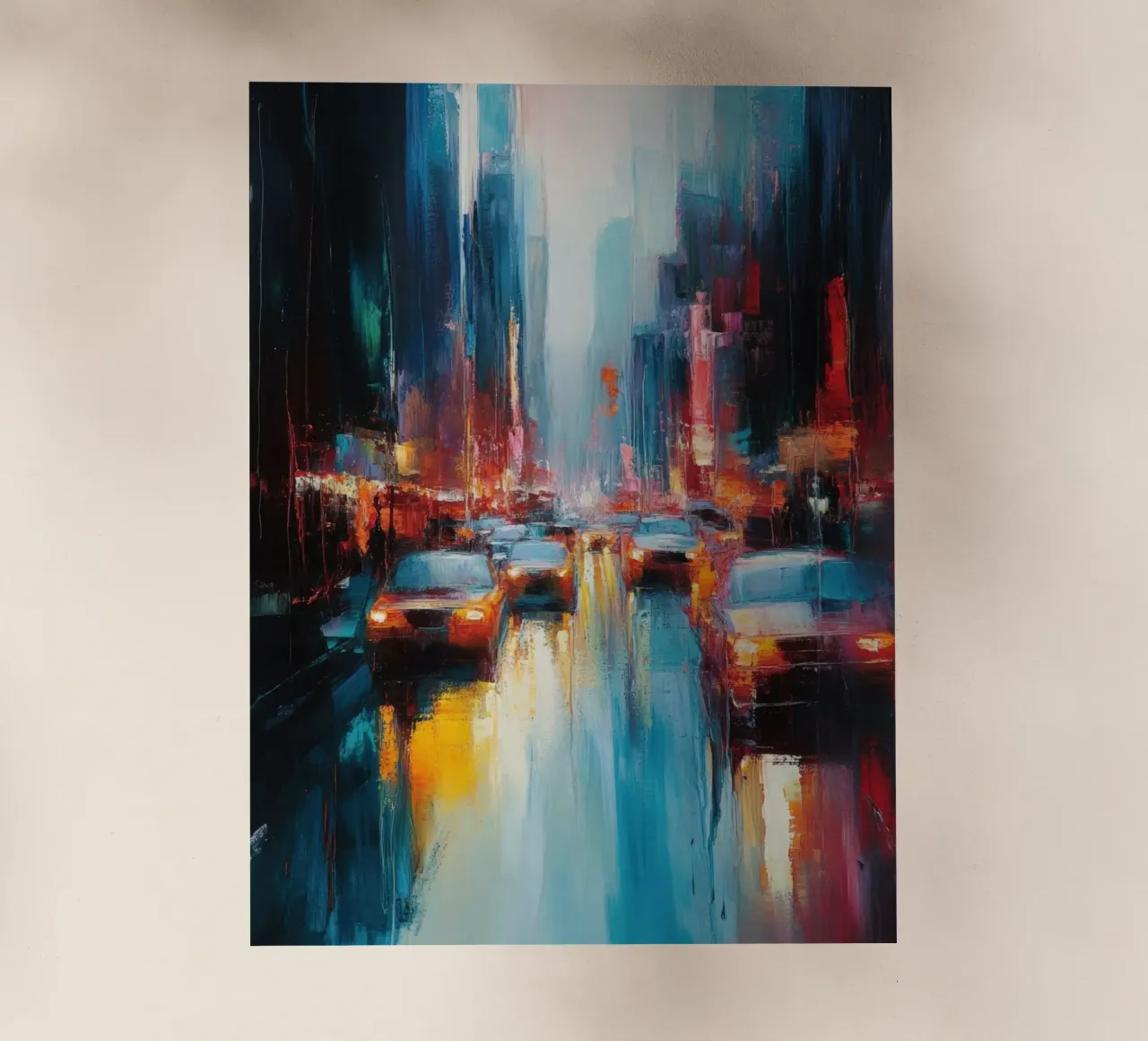 NYC pellicola backlit da Art Unleashed