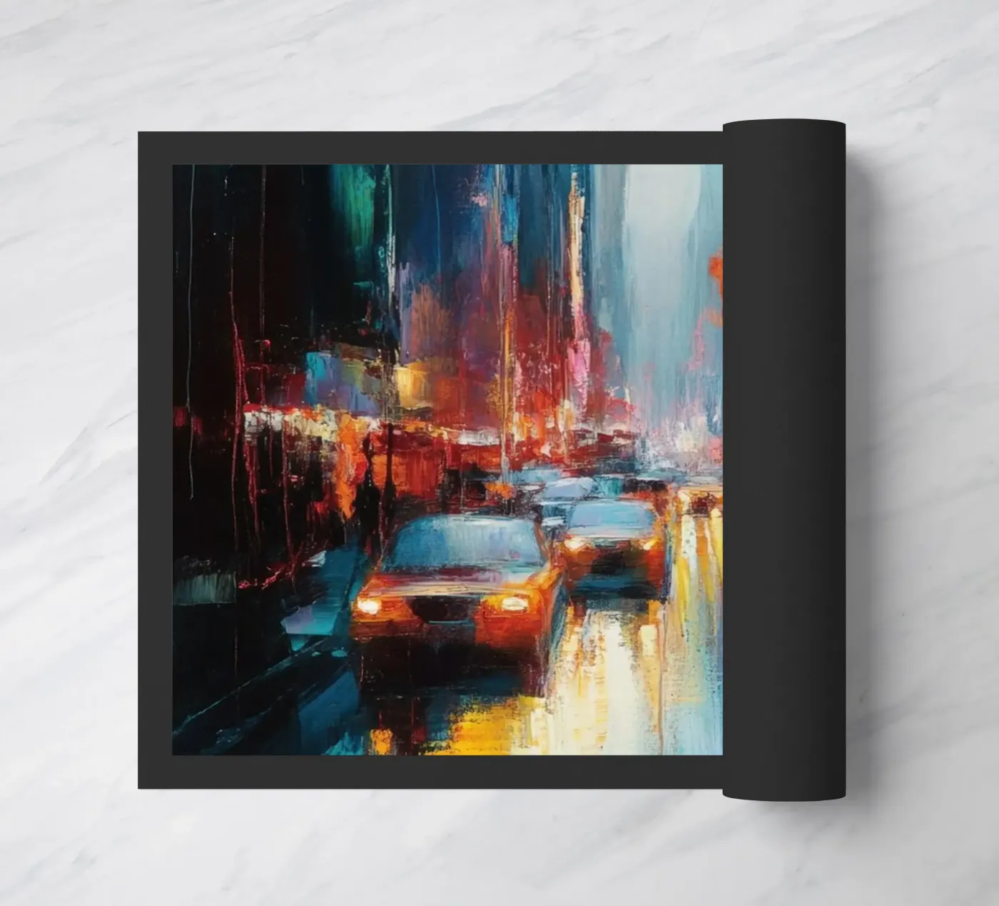 NYC Fußmatte von Art Unleashed