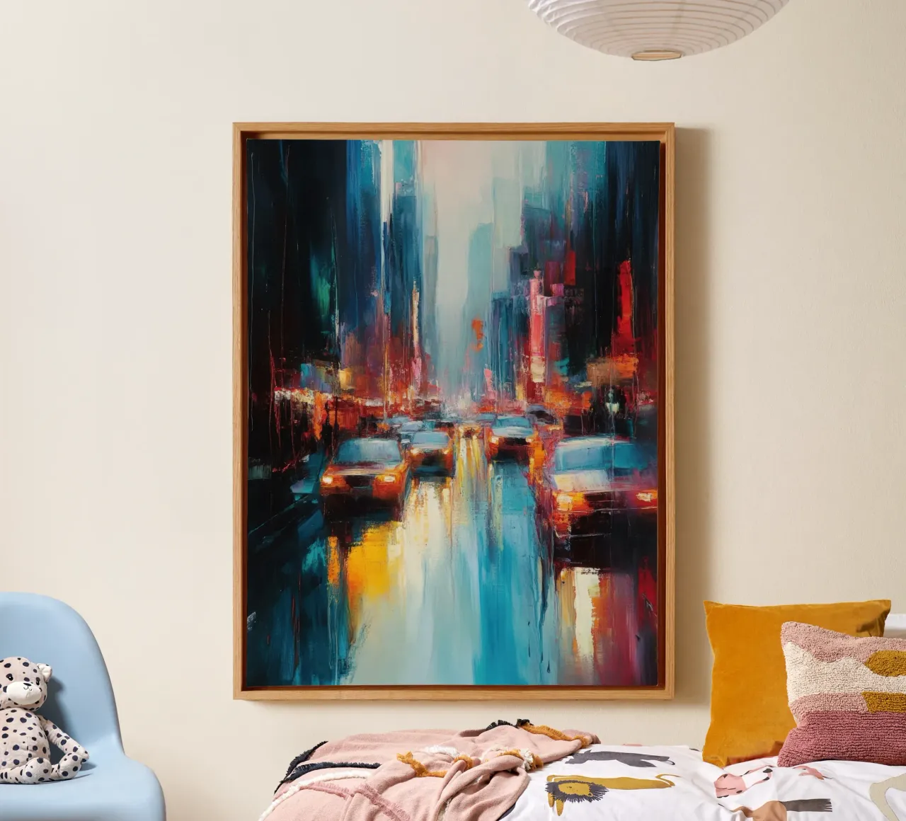 NYC tela da Art Unleashed