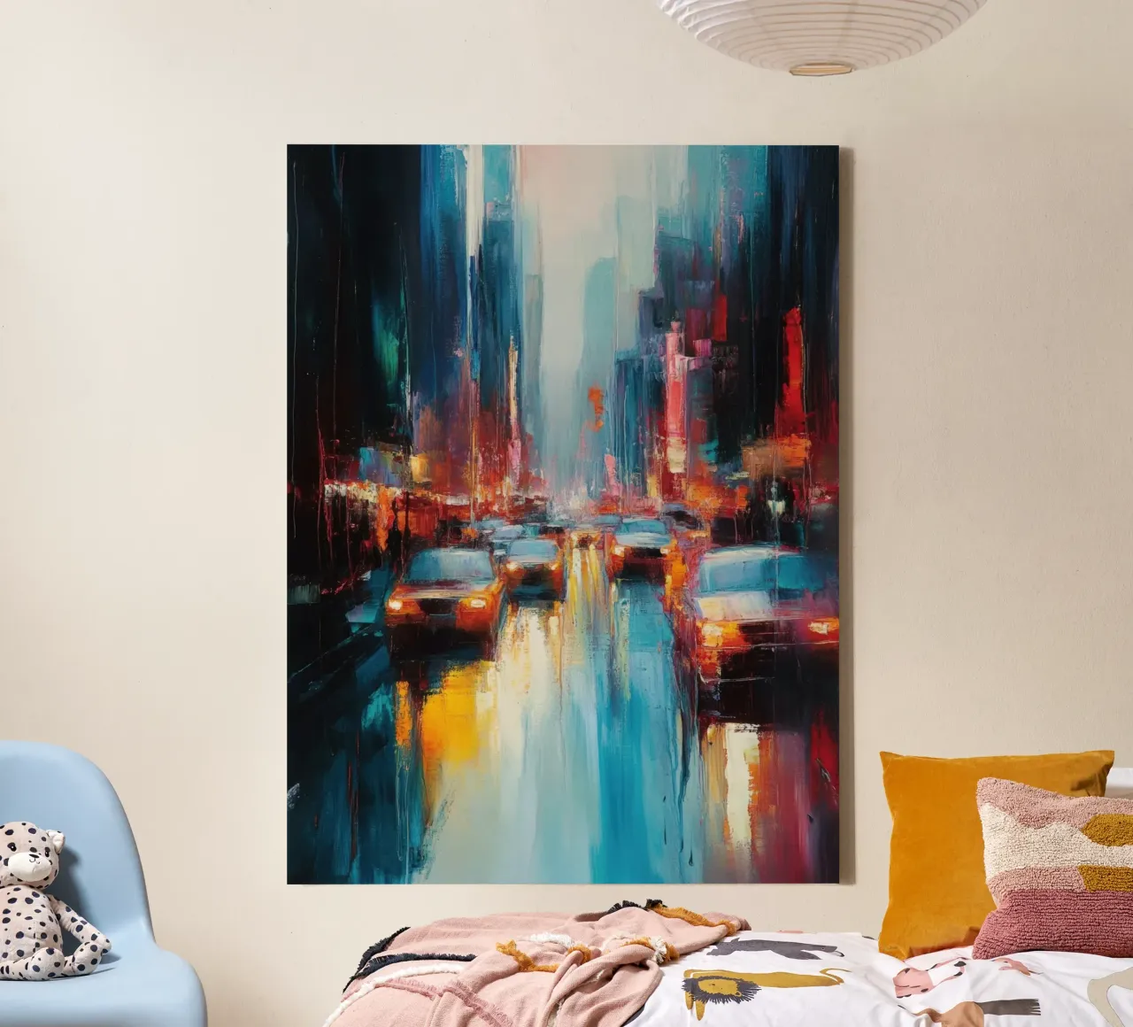 NYC tela da Art Unleashed