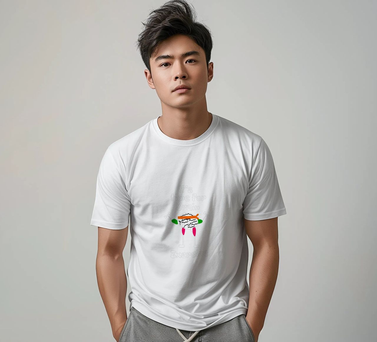 It's time for brain exercise t-shirt da happieeagle