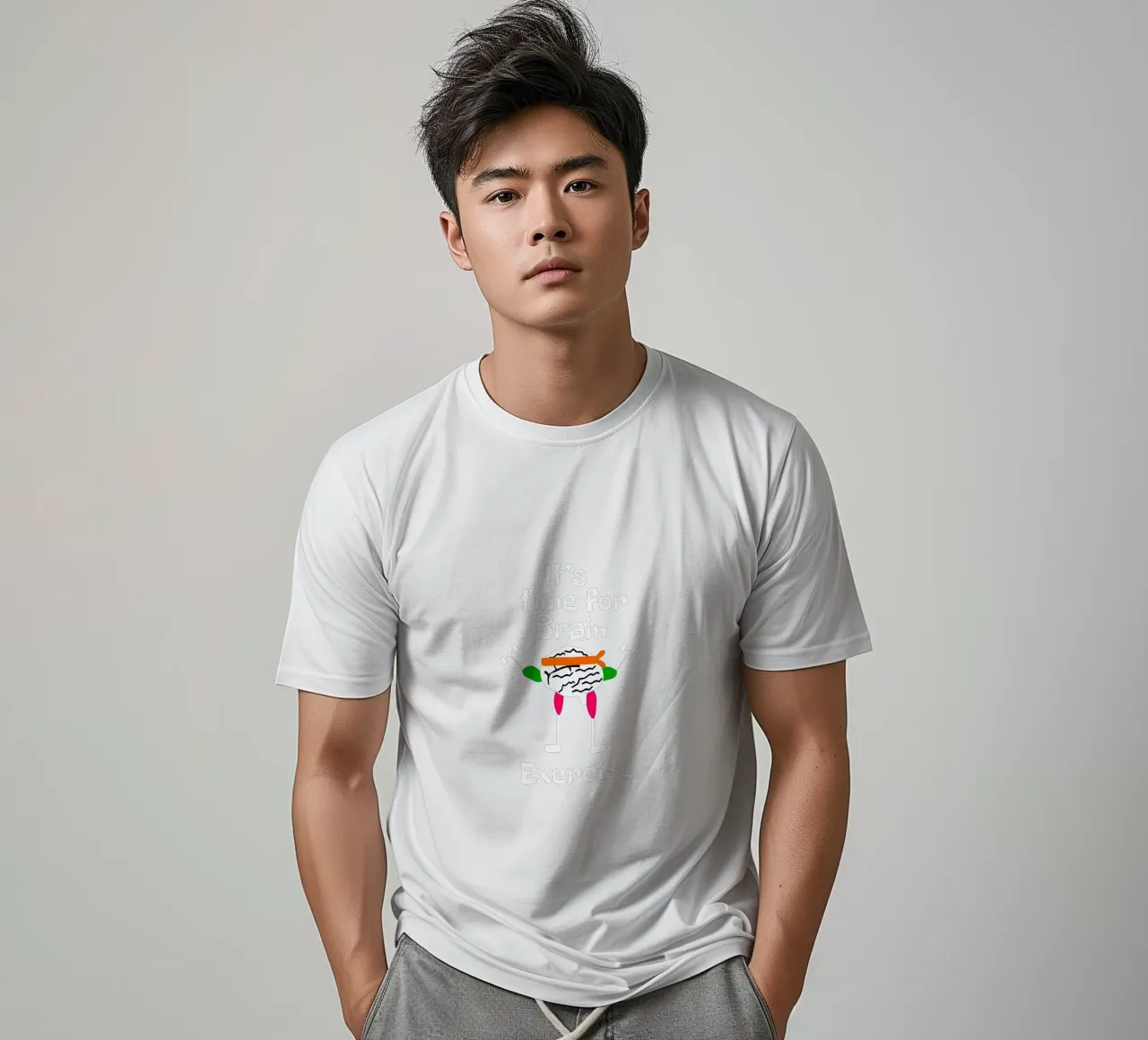 It's time for brain exercise t-shirt da happieeagle
