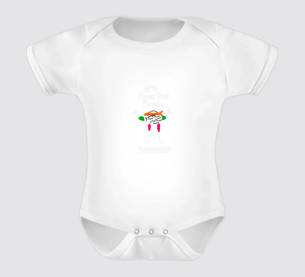 It's time for brain exercise body de bebé de happieeagle
