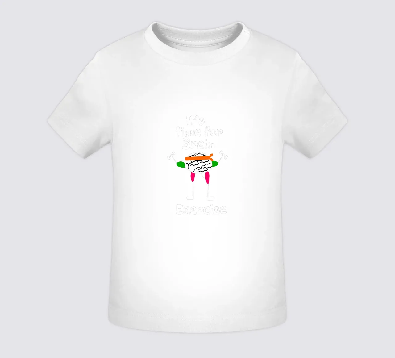 It's time for brain exercise Baby T-Shirt von happieeagle