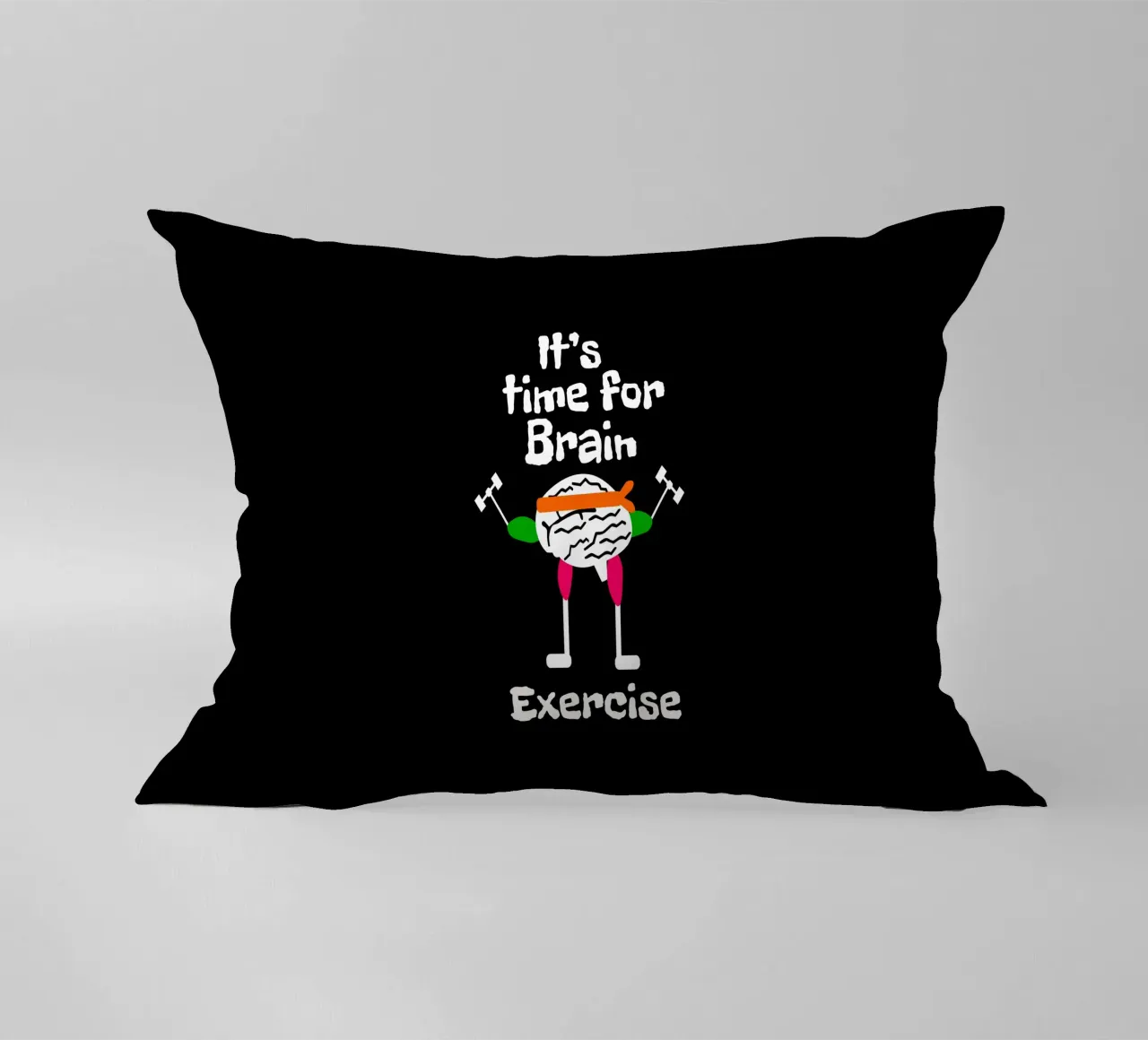 It's time for brain exercise coussin de happieeagle