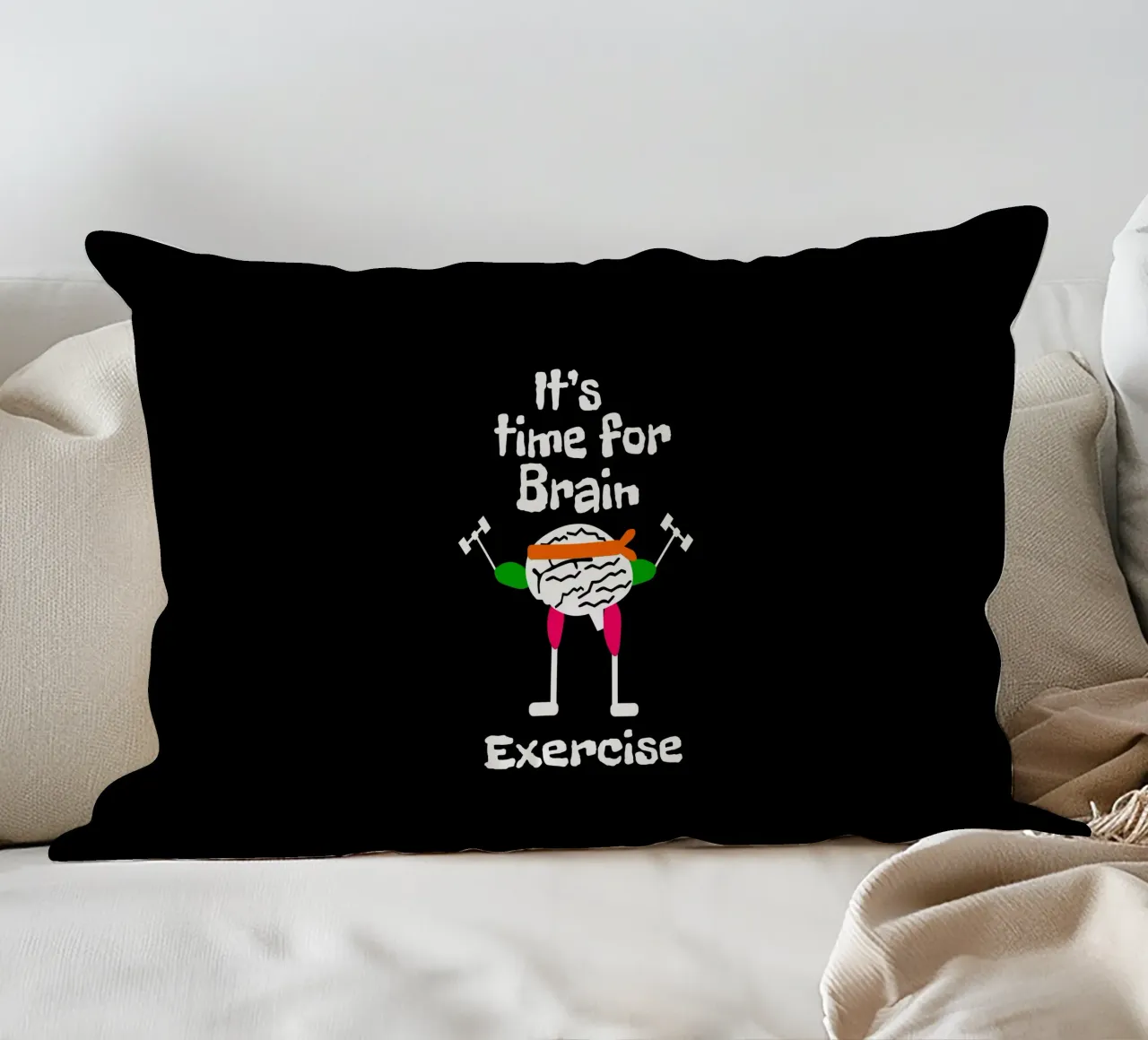 It's time for brain exercise cuscino da happieeagle