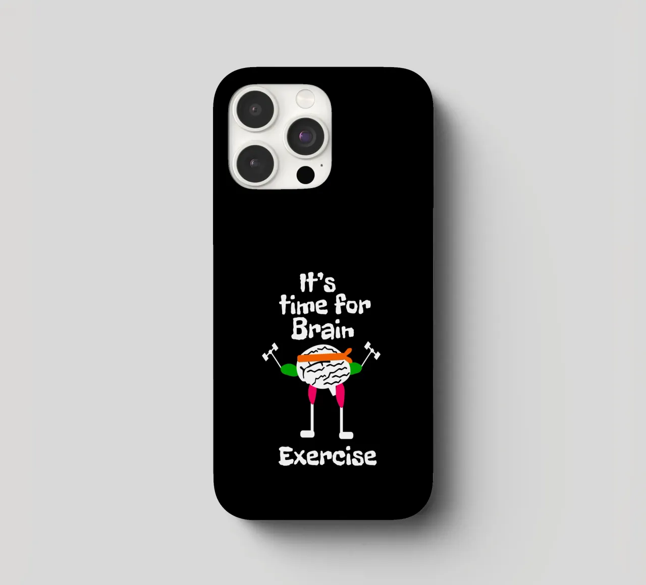 It's time for brain exercise cover iphone da happieeagle