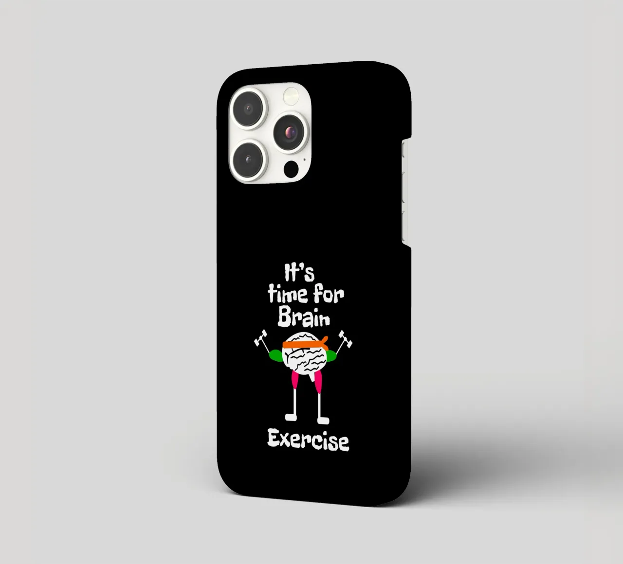 It's time for brain exercise cover iphone da happieeagle