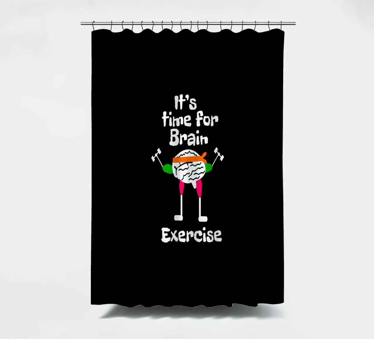 It's time for brain exercise tenda da doccia da happieeagle