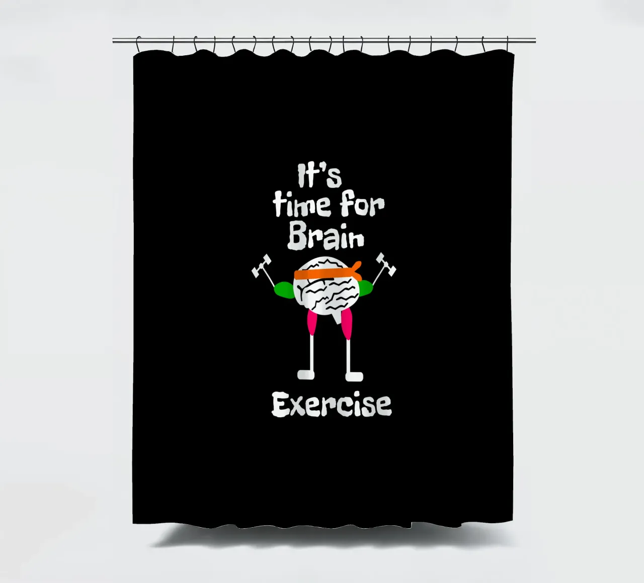 It's time for brain exercise tenda da doccia da happieeagle