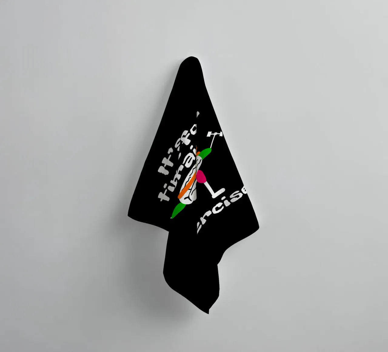 It's time for brain exercise towel by happieeagle