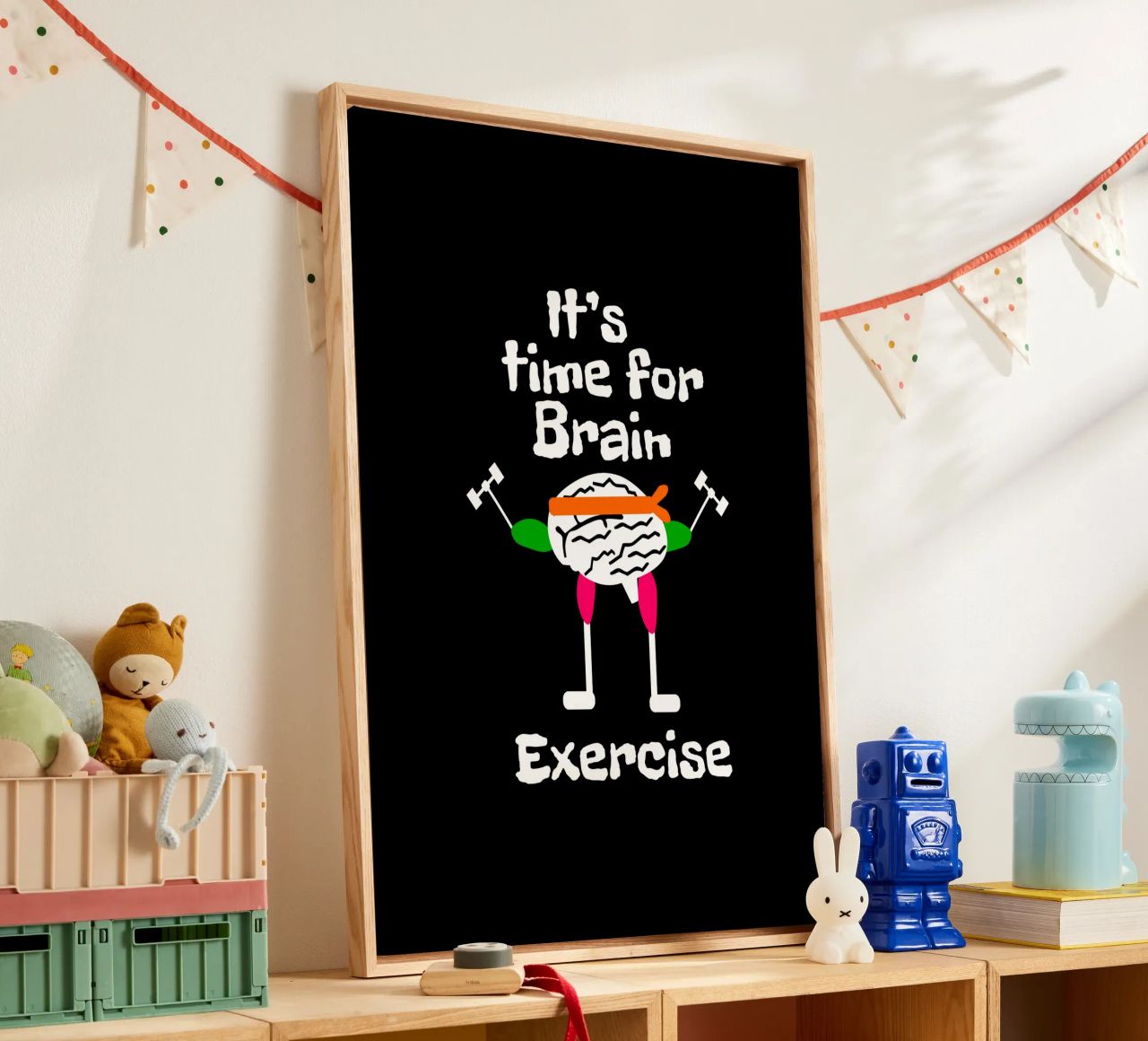 It's time for brain exercise tela da happieeagle