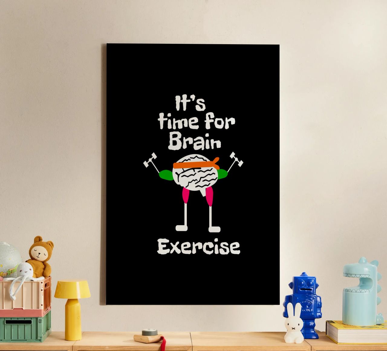 It's time for brain exercise tela da happieeagle