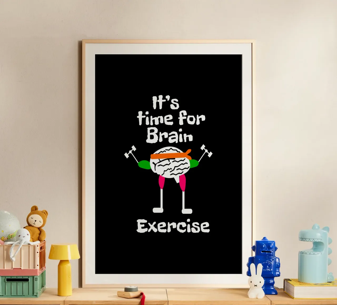 It's time for brain exercise Hahnemühle von happieeagle