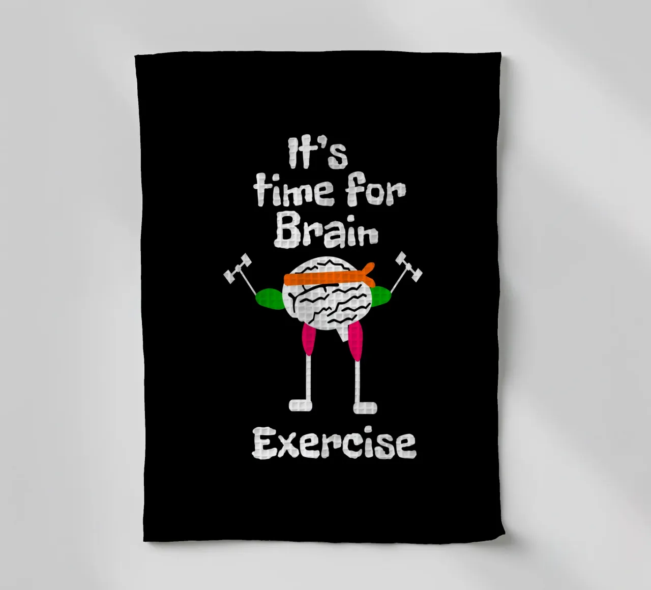 It's time for brain exercise Geschirrtuch von happieeagle