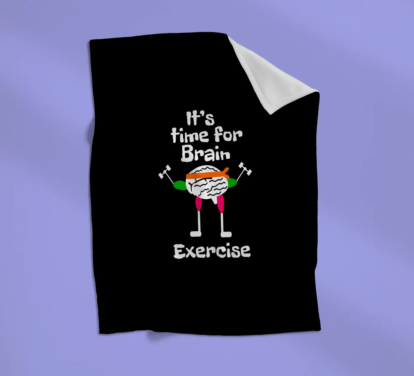 It's time for brain exercise Fleecedecke von happieeagle