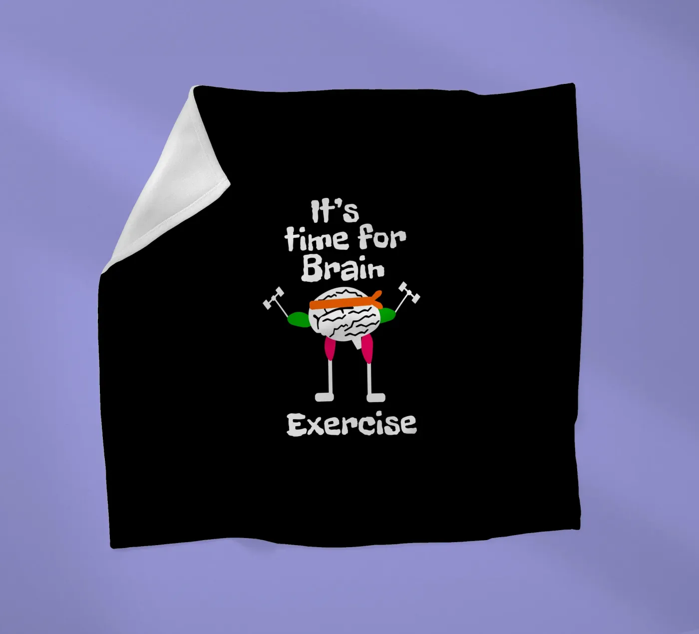 It's time for brain exercise Fleecedecke von happieeagle