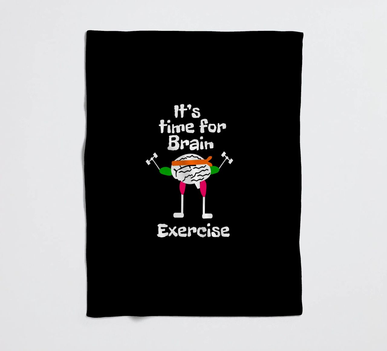 It's time for brain exercise coperta in pile da happieeagle