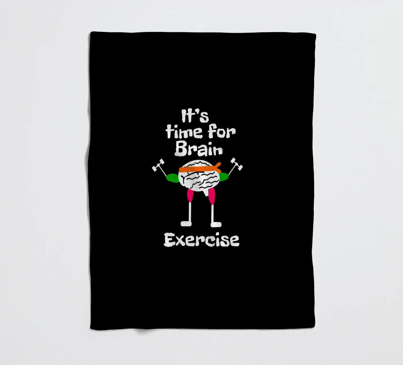 It's time for brain exercise Fleecedecke von happieeagle