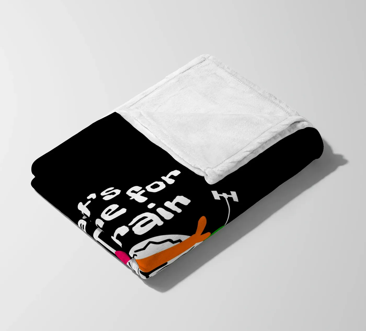 It's time for brain exercise Fleecedecke von happieeagle