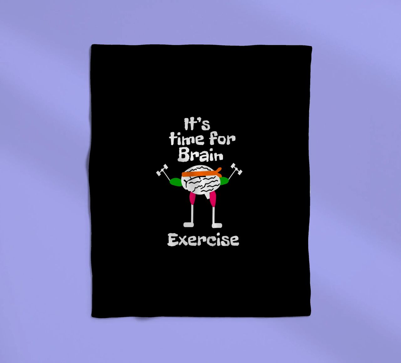 It's time for brain exercise coperta in pile da happieeagle