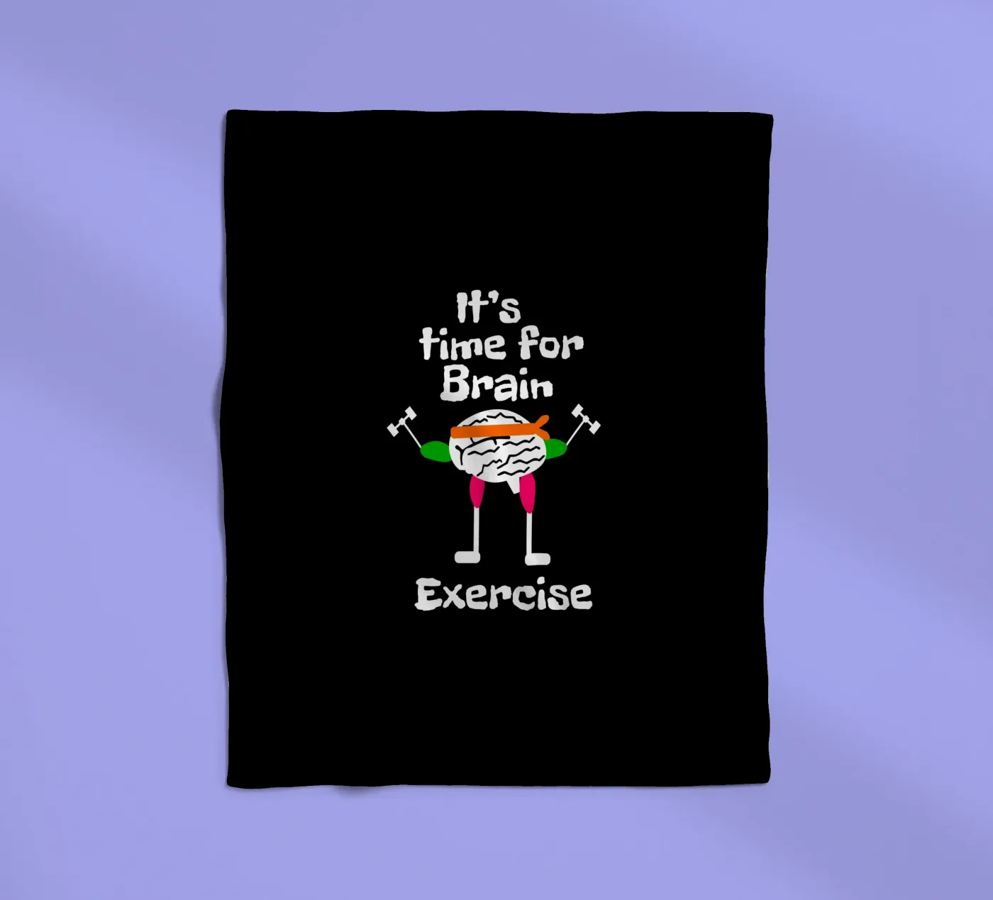 It's time for brain exercise Fleecedecke von happieeagle