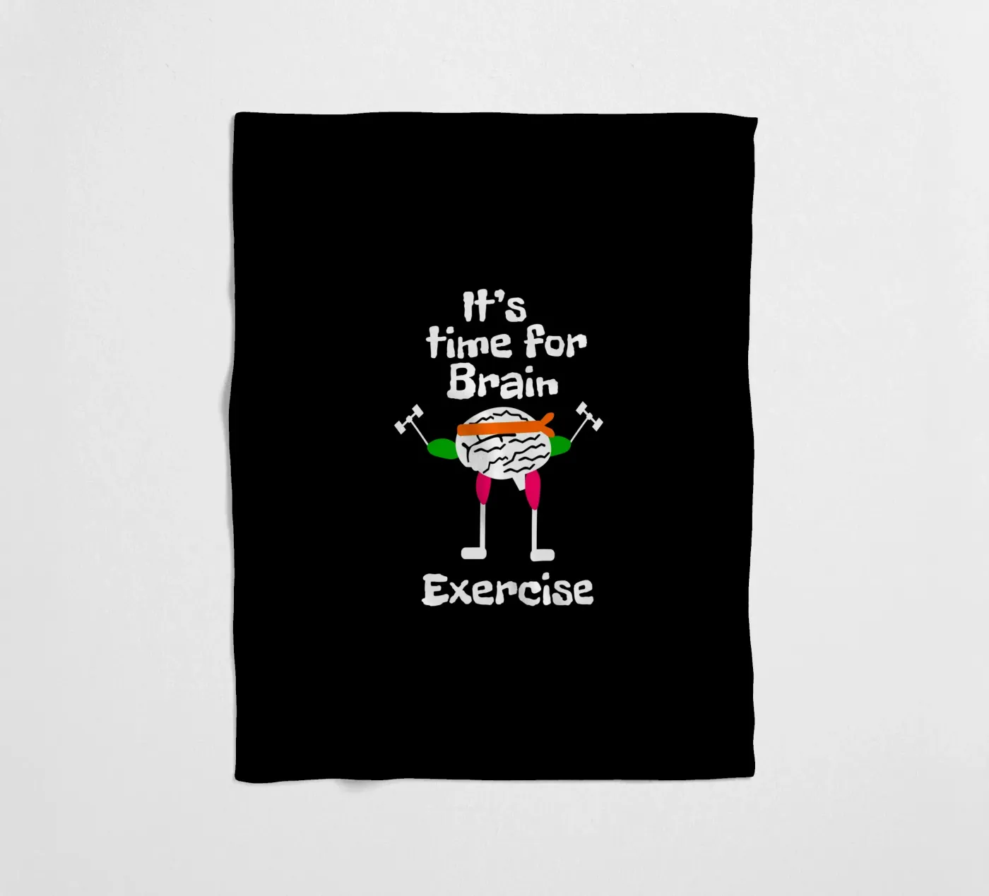 It's time for brain exercise Fleecedecke von happieeagle