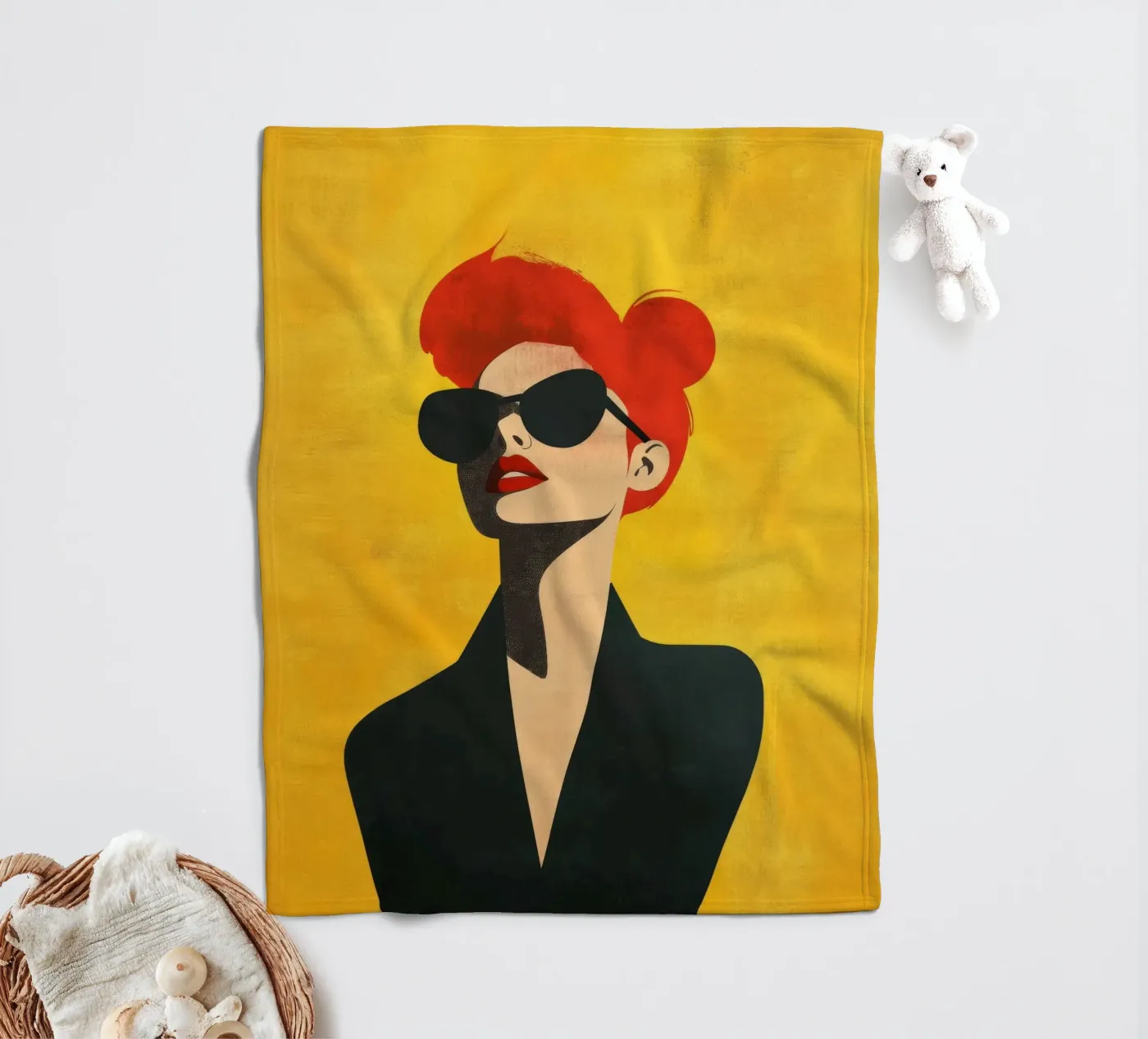 Shade Fleecedecke von Art Unleashed