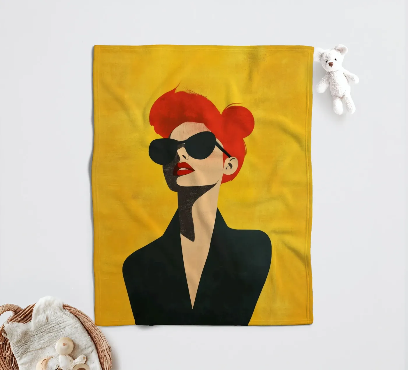 Shade Fleecedecke von Art Unleashed