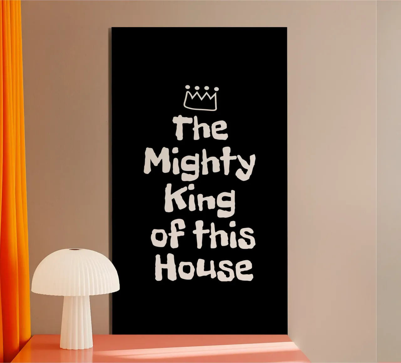 The mighty king of this house alluminio dibond da happieeagle