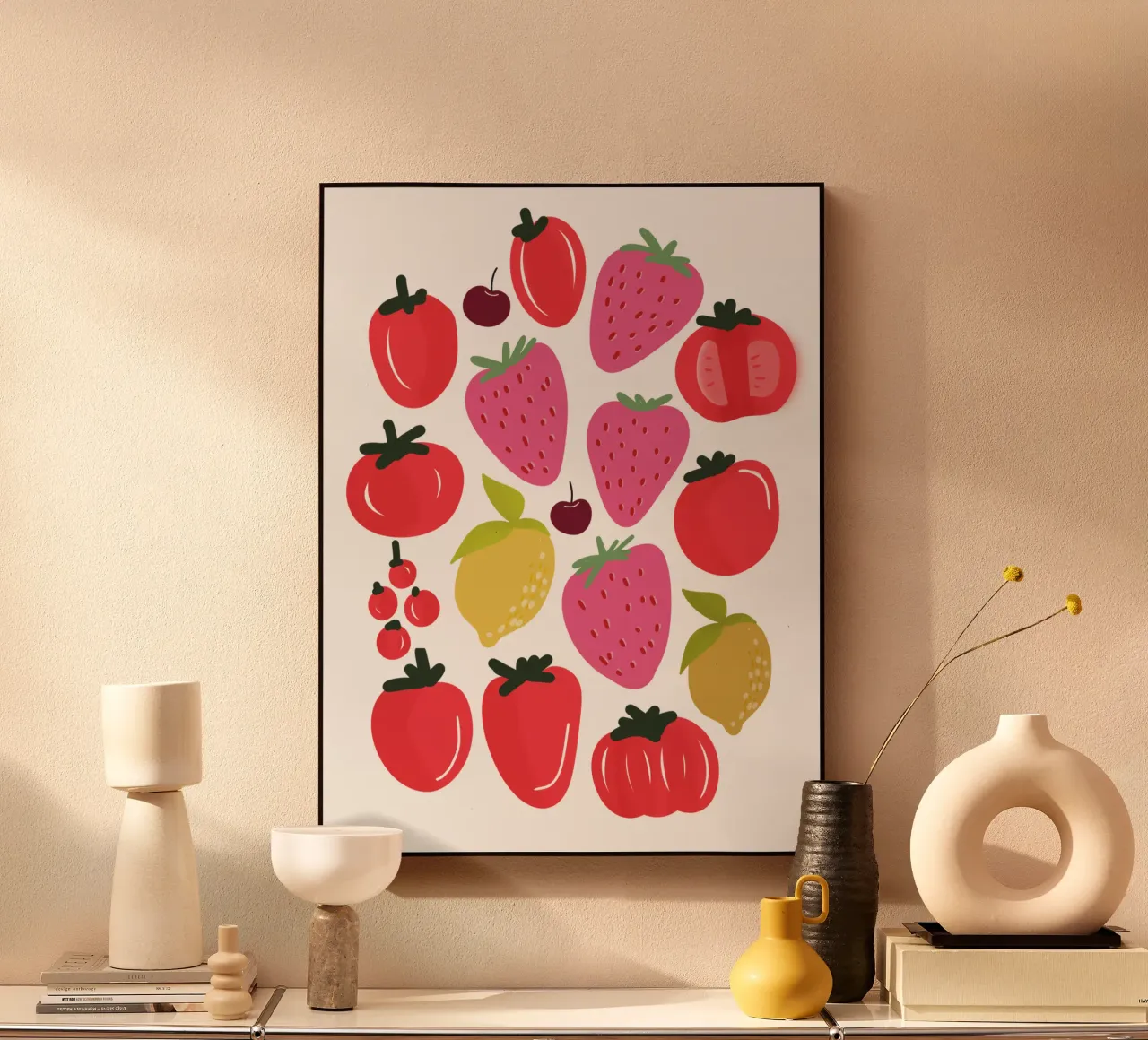 Fruits Mix plexiglass da anisillustration