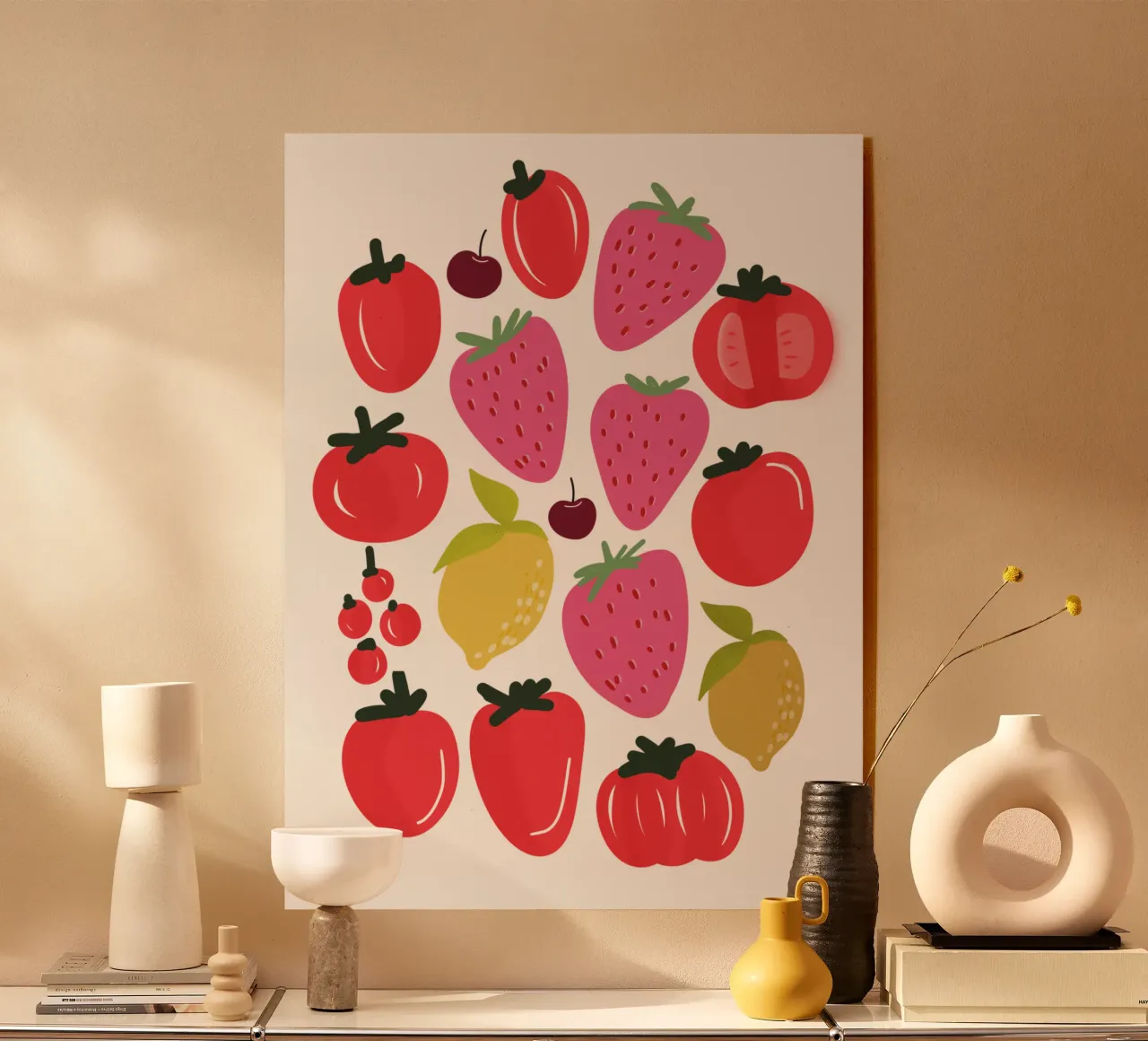 Fruits Mix plexiglass da anisillustration
